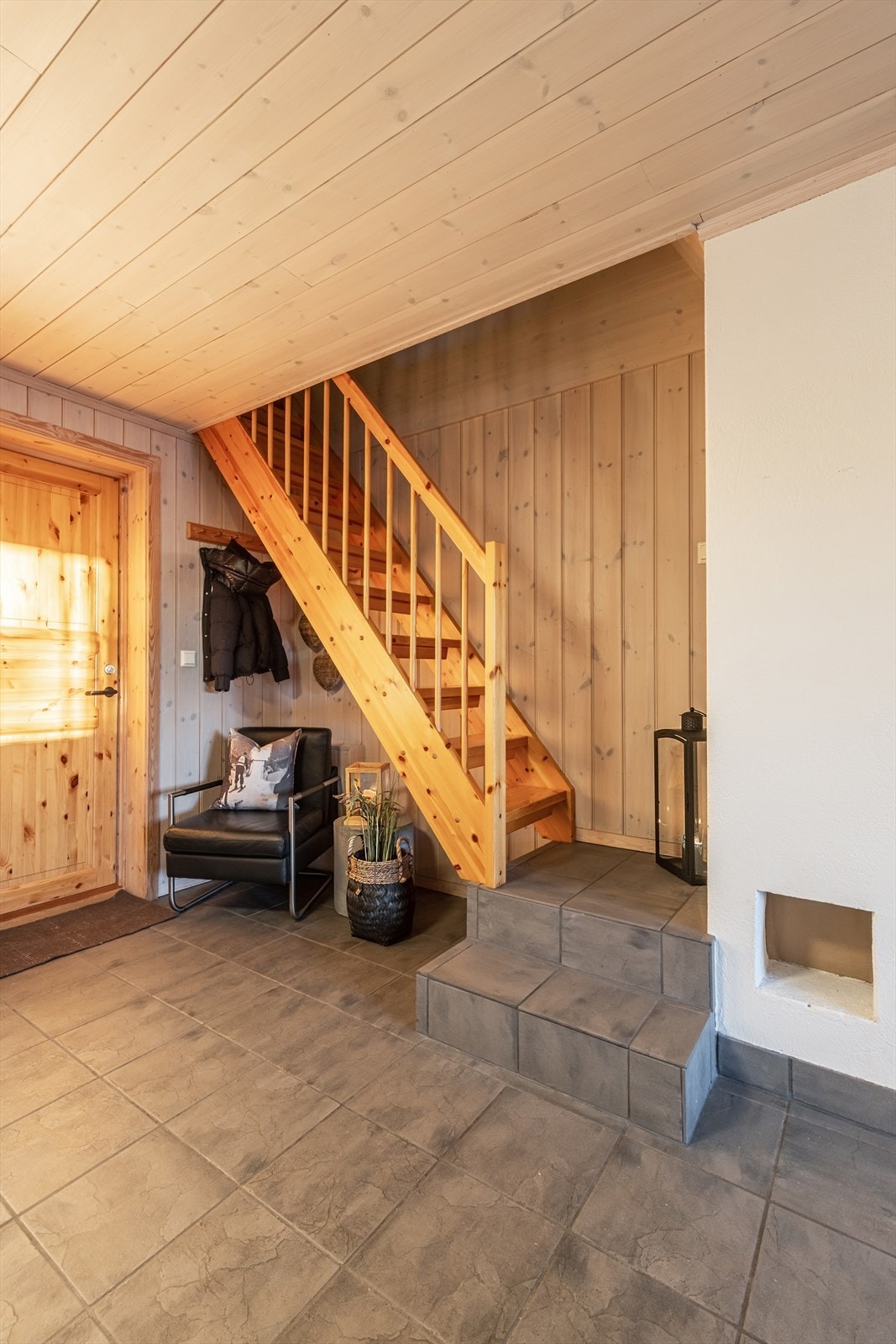 Trappegang til toppetasjen. Galleribilde