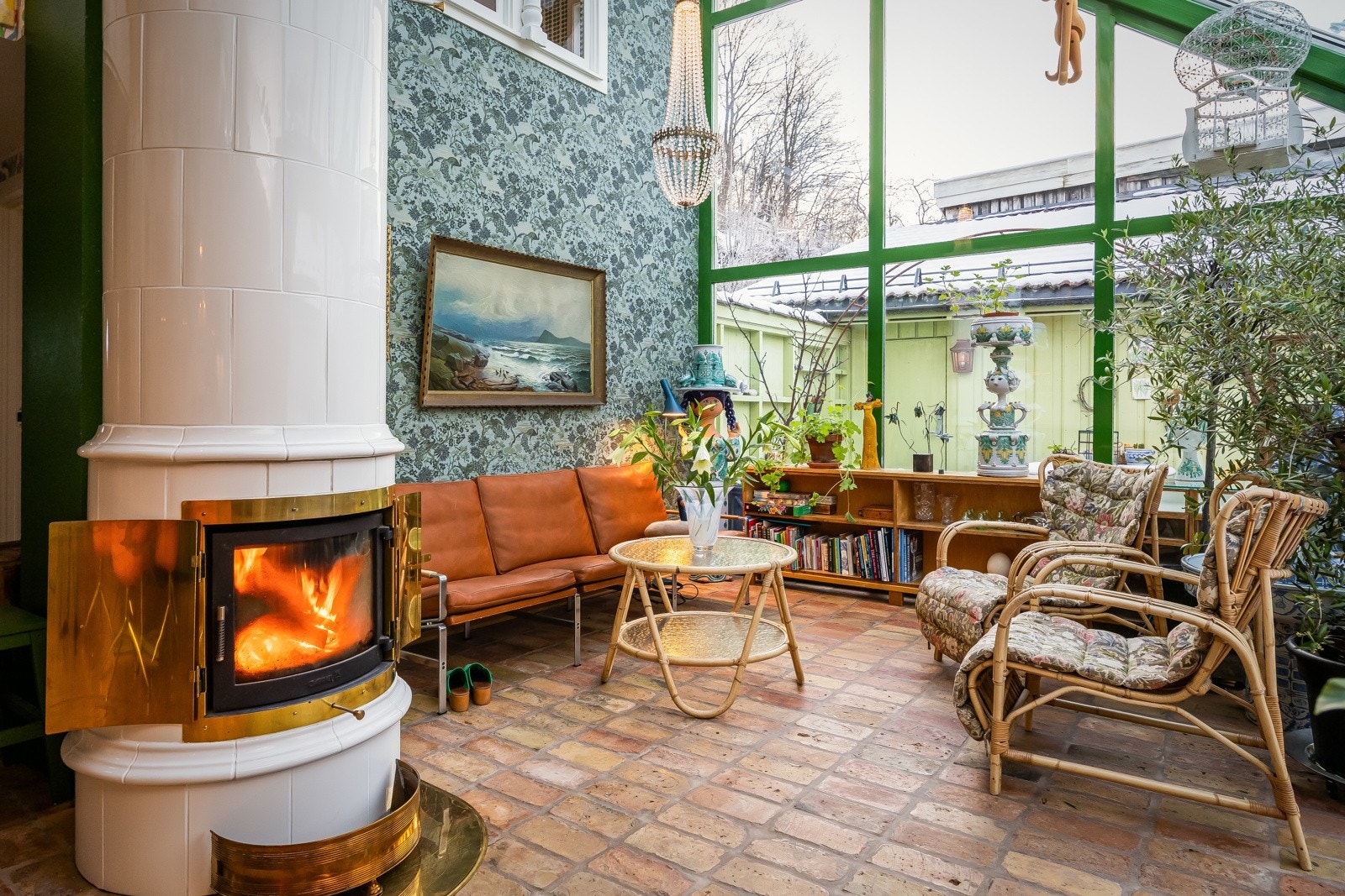 Varmekabler i steingulv Galleribilde