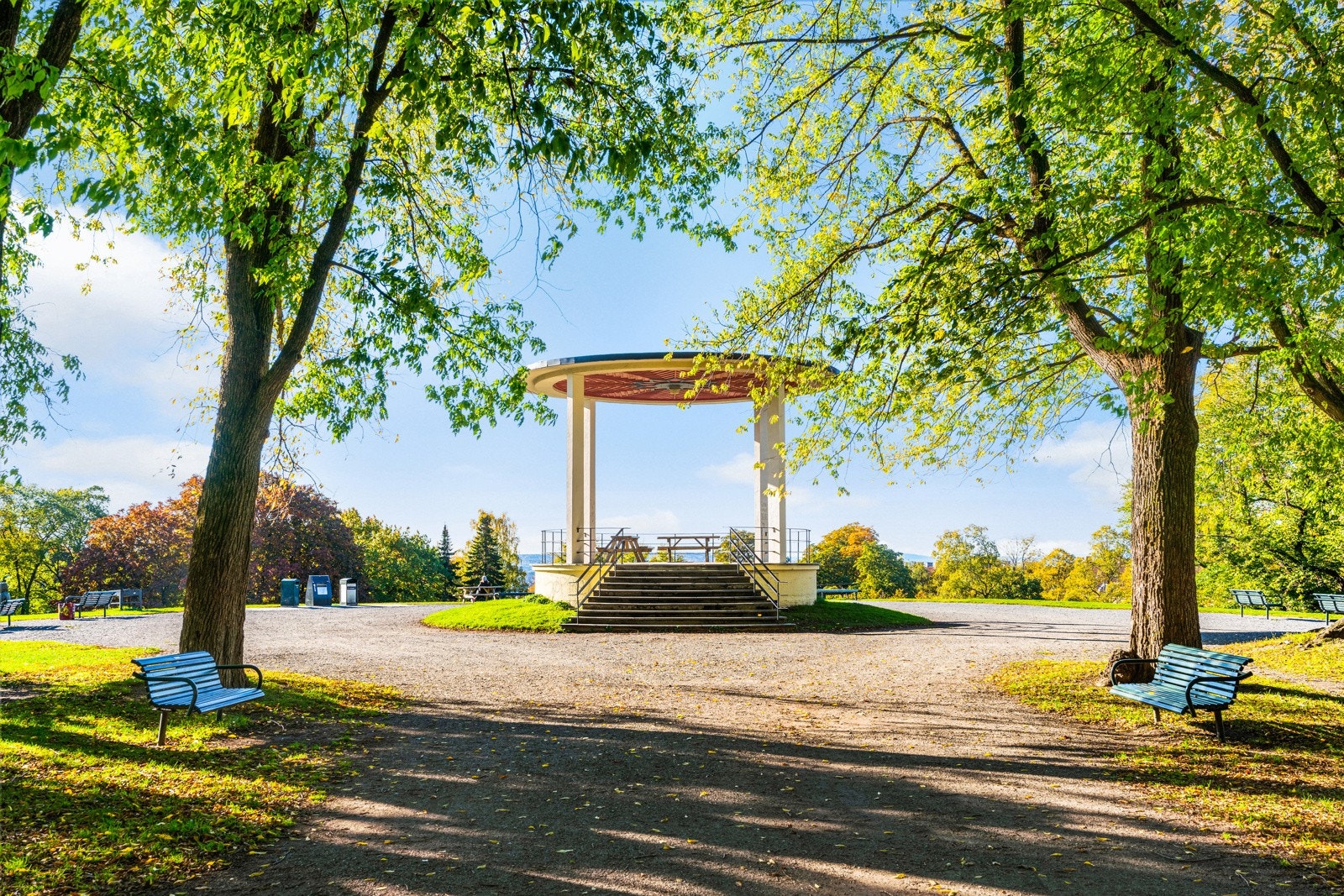 Idylliske Torshovparken er en av områdets mange flotte parker. Galleribilde