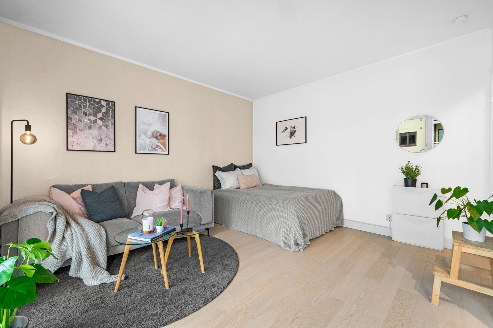 Planløsningen er fleksibel med mange innredningsmuligheter. Galleribilde