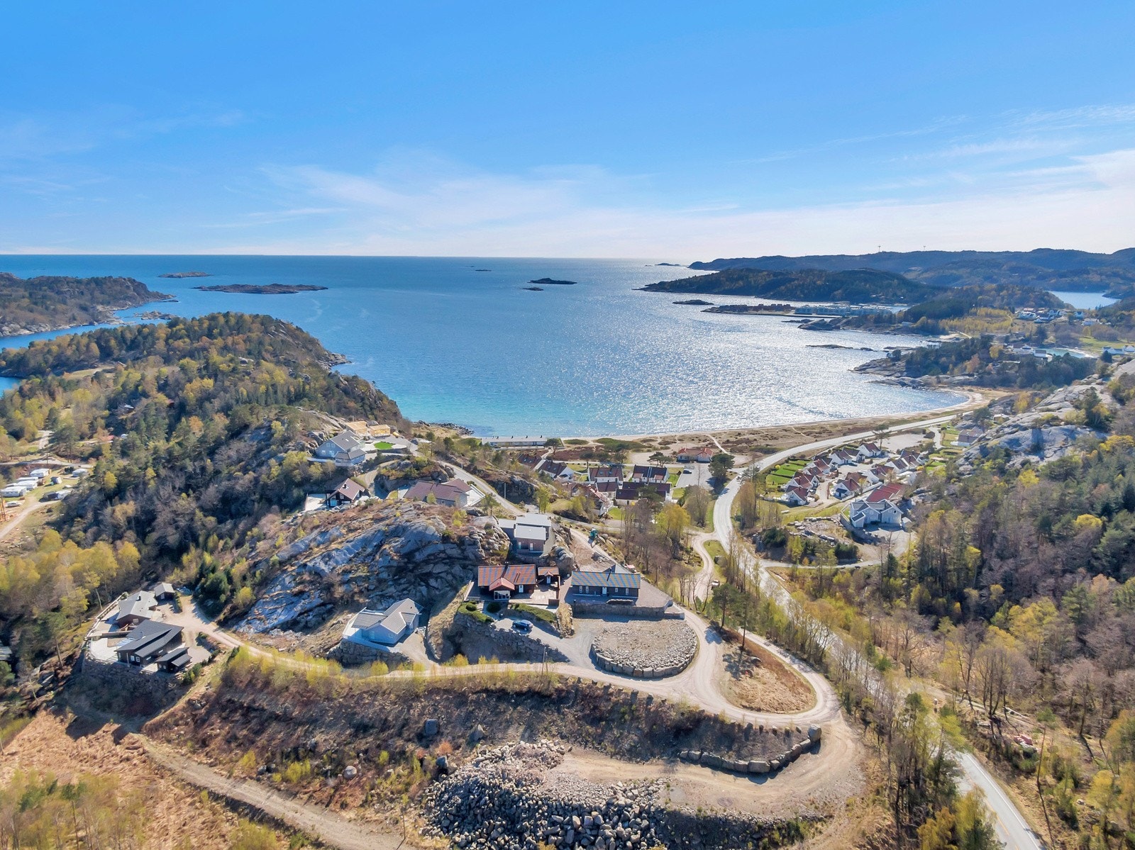Kaddanåsen er et nyere hytteområde som fortsatt er under utbygging. Galleribilde