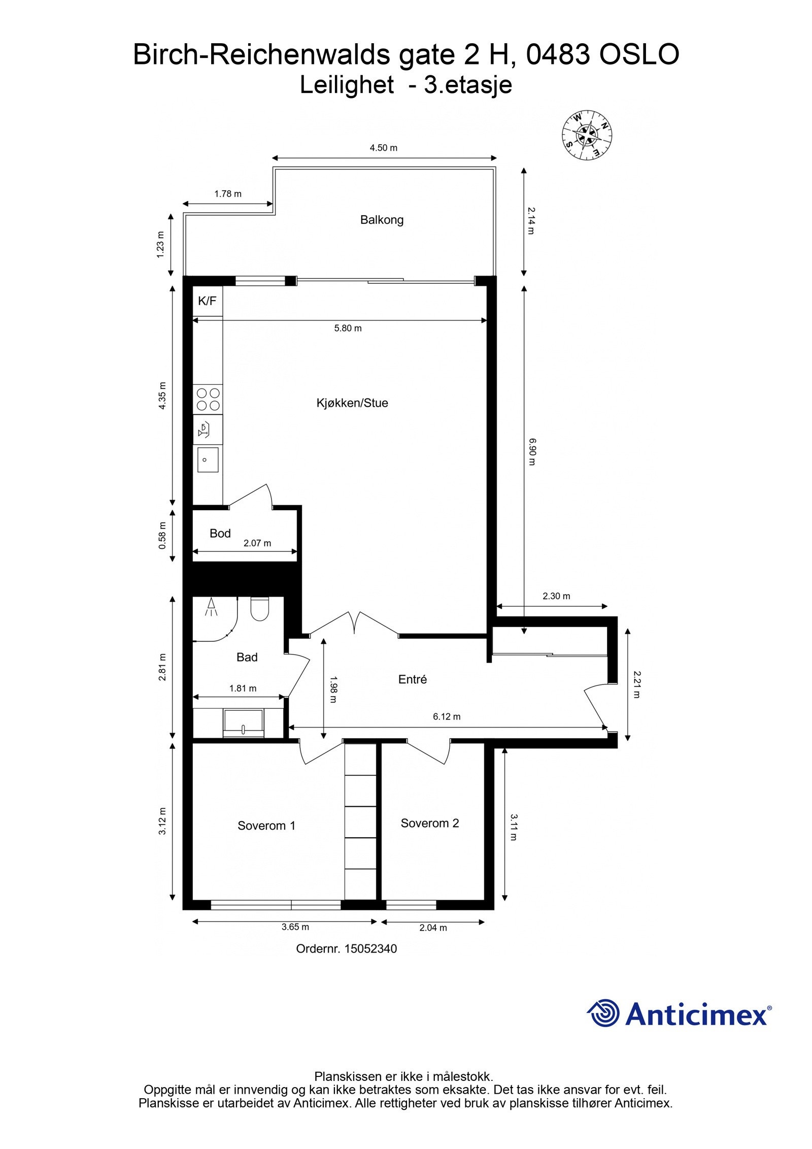 Planskisse. Galleribilde