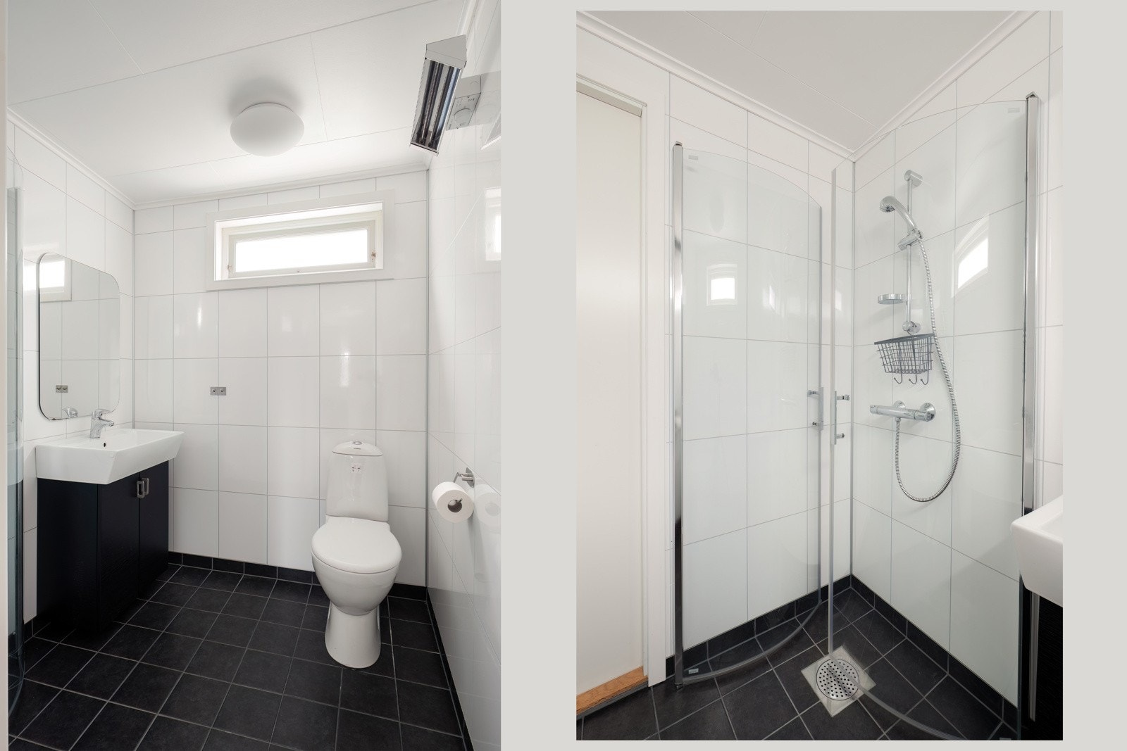 Badet i underetasjen ble også pusset opp i 2010-2011 Galleribilde