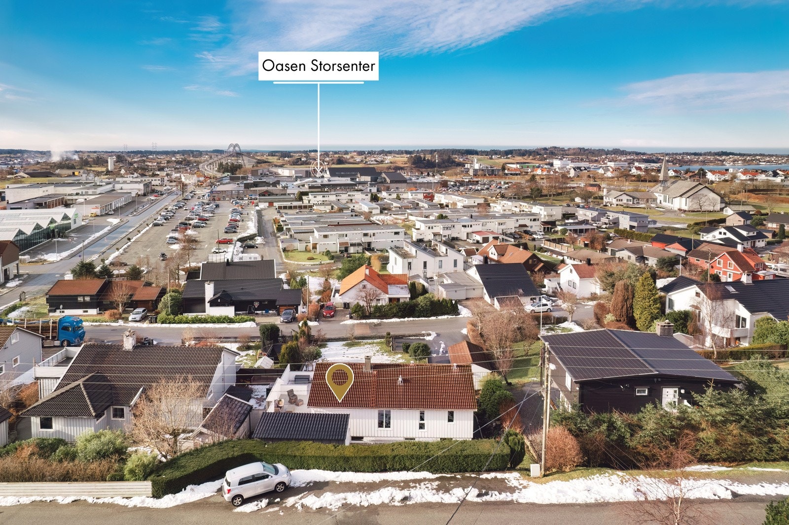 Nært oasen storsenter Galleribilde