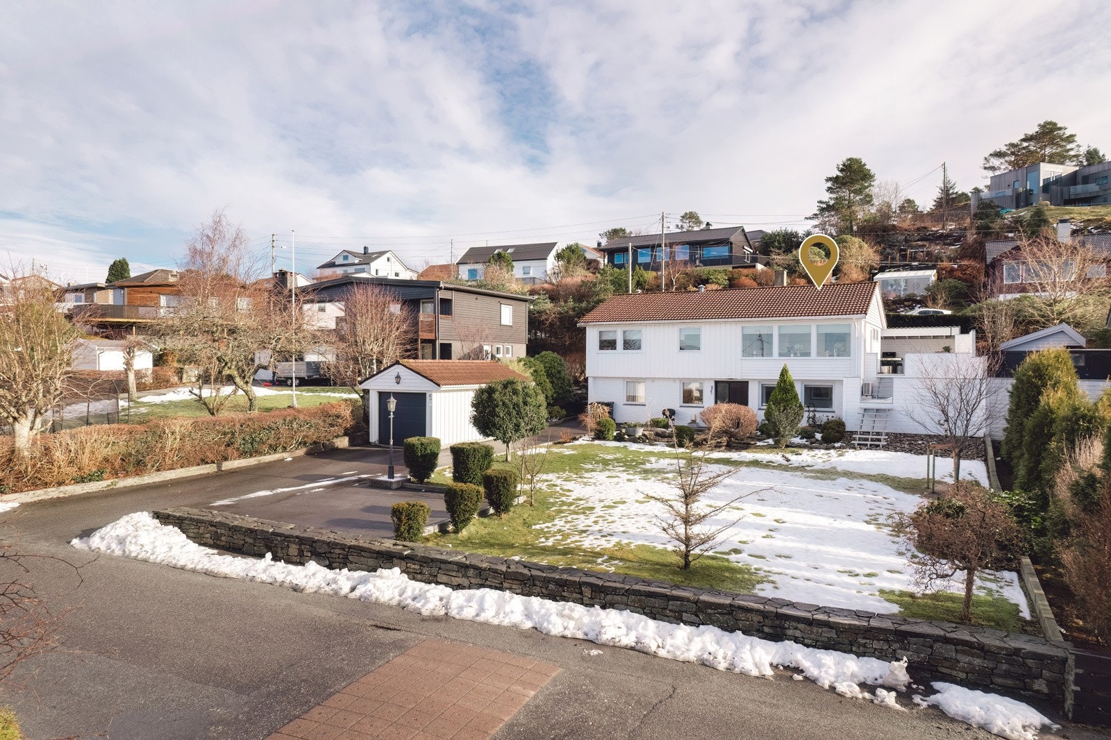 Flott beliggenhet i populære Norheimskogen Galleribilde