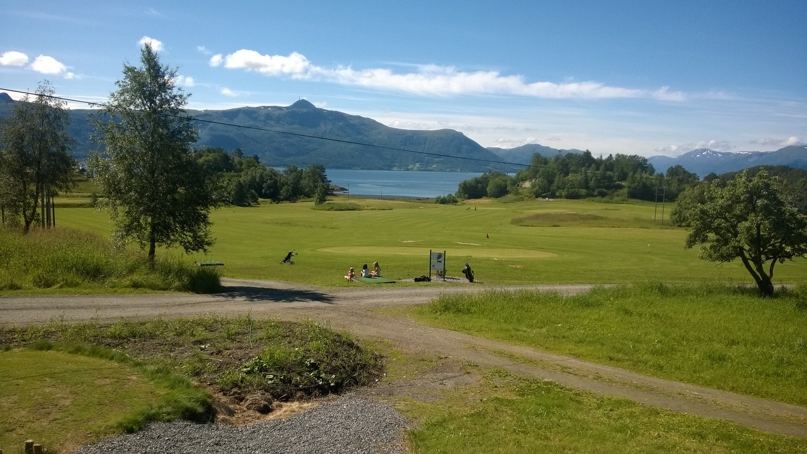 Golfbane og friluftsområde Galleribilde