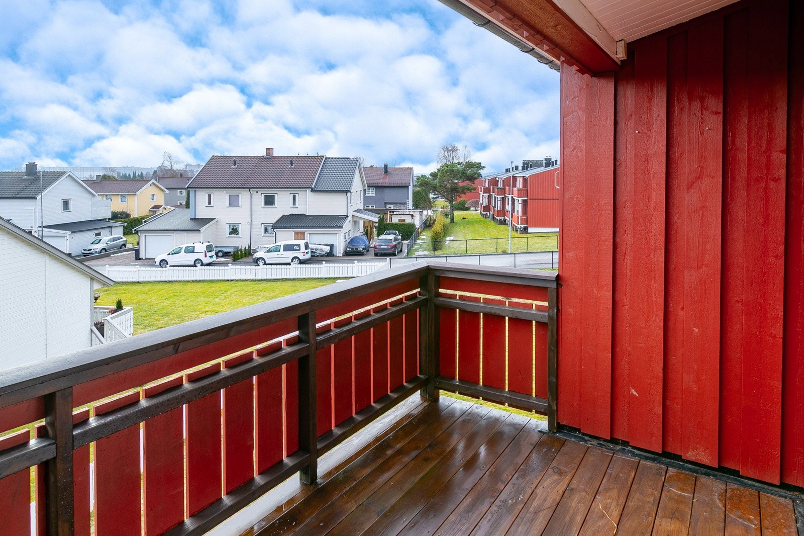 Utsikt fra veranda Galleribilde