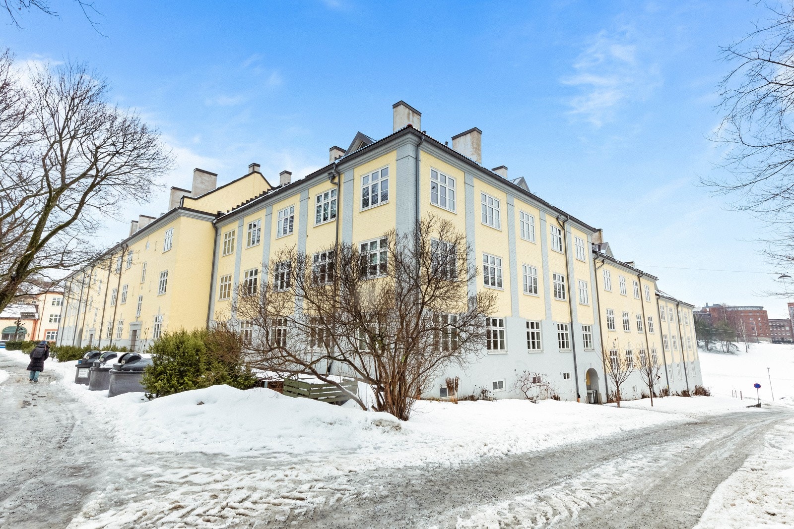 Fasaden til Johan Selmers gate 8. Galleribilde