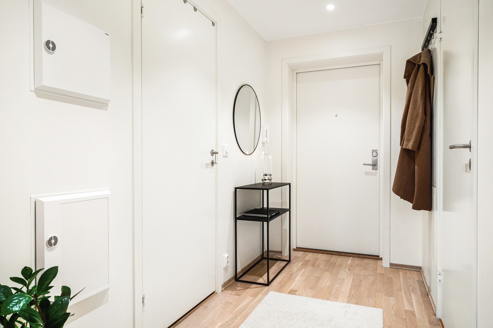 Vi beveger oss mot leilighetens baderom. Galleribilde