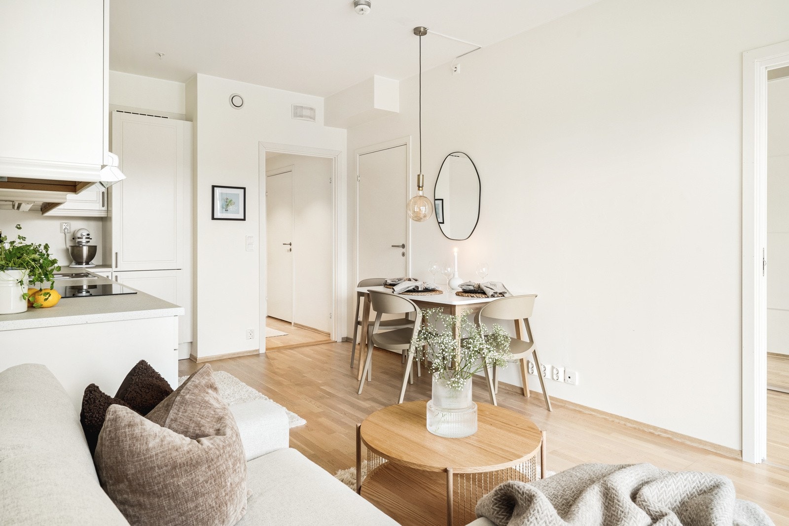 Boligen har balansert ventilasjonsanlegg fra 2018. Galleribilde