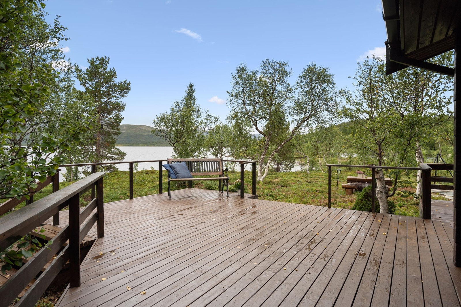 Stor markterrasse Galleribilde