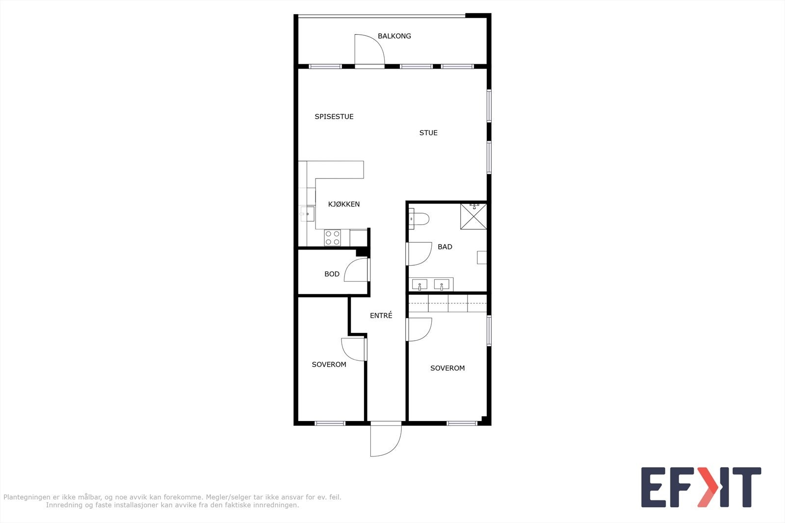 Planteikning Galleribilde