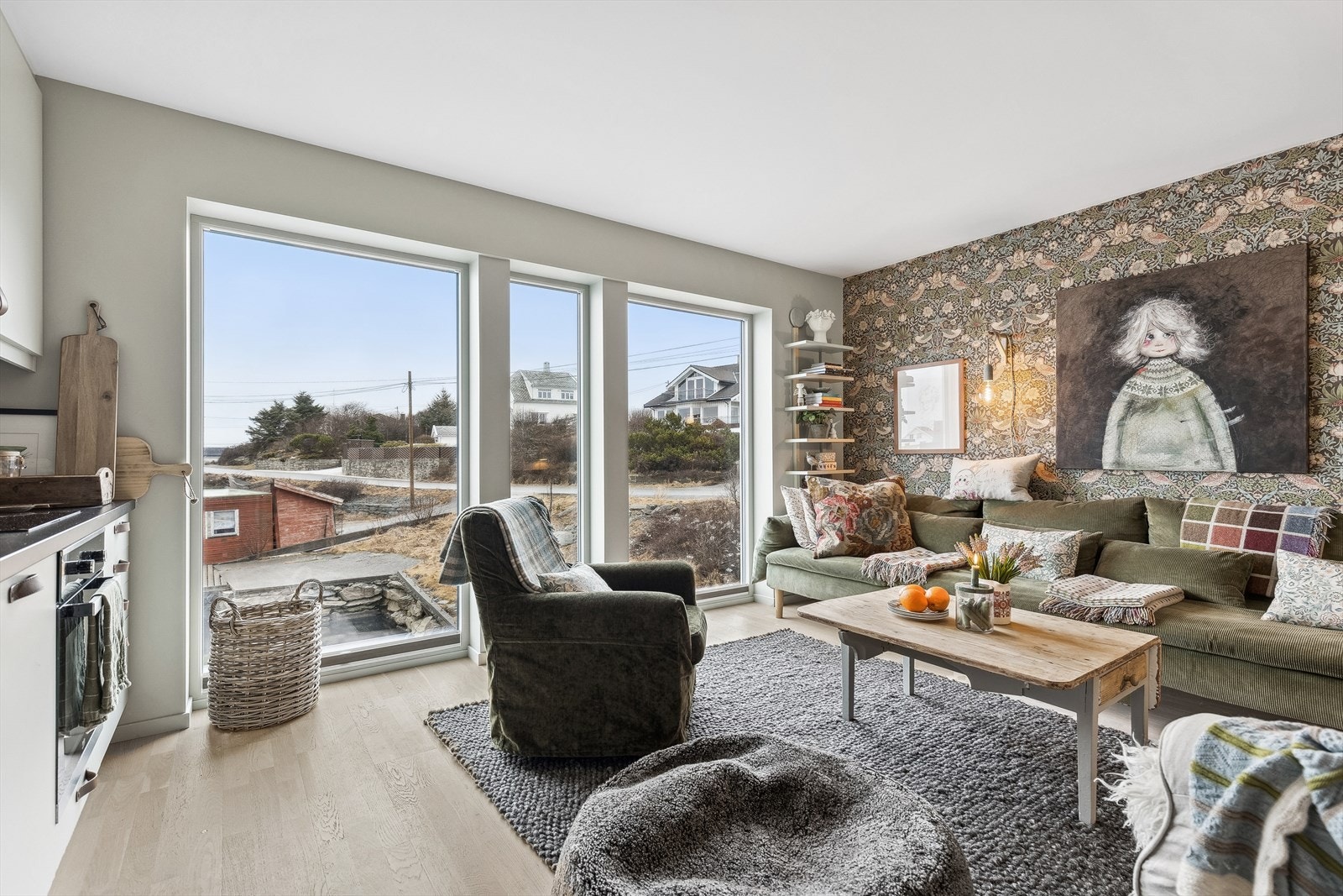 Et herlig allrom - boligens "hjerte"! Galleribilde