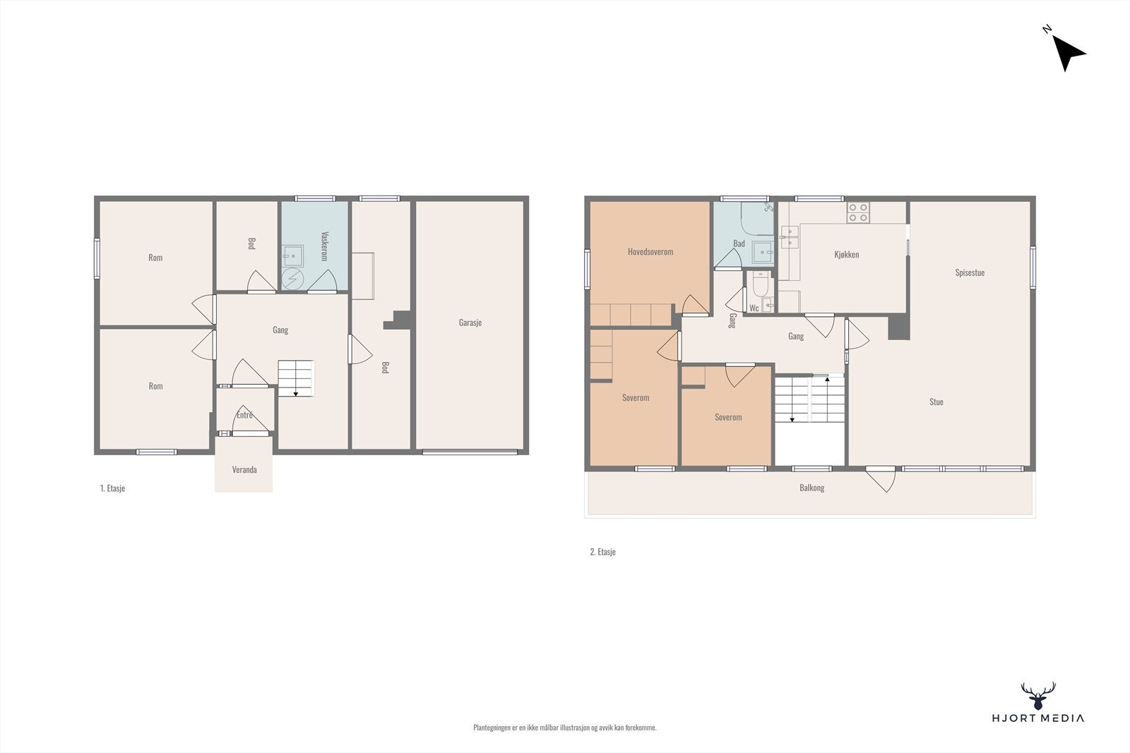 Plantegning Galleribilde