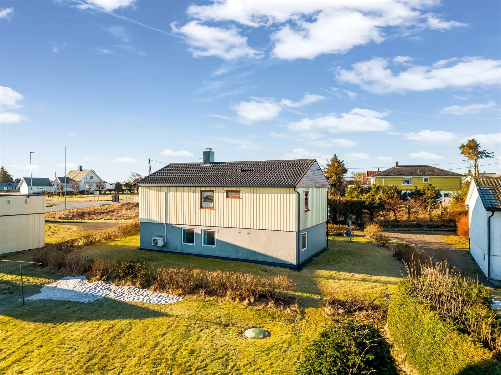 Tomta gir rom for mye boltreplass. Galleribilde