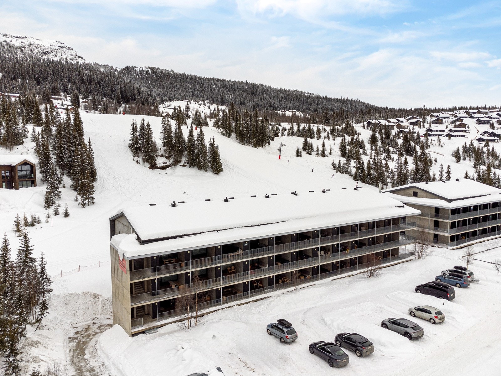 Skin in - ski out! Galleribilde