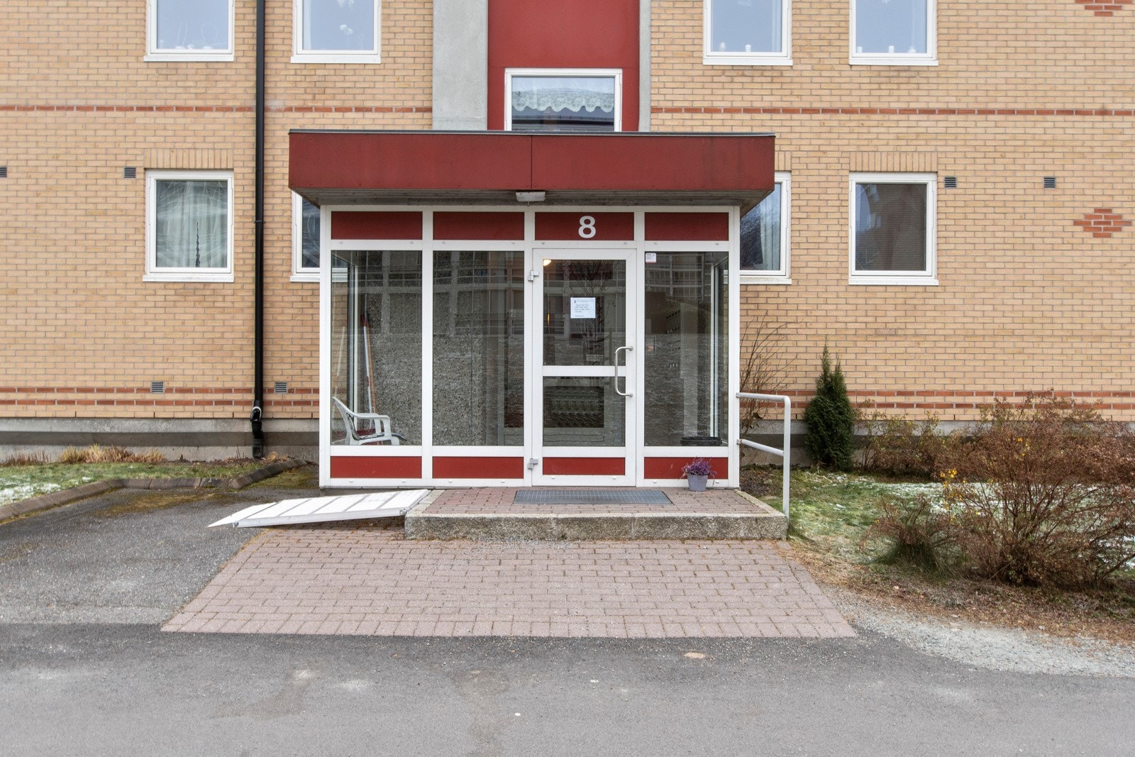 Inngangsparti Galleribilde