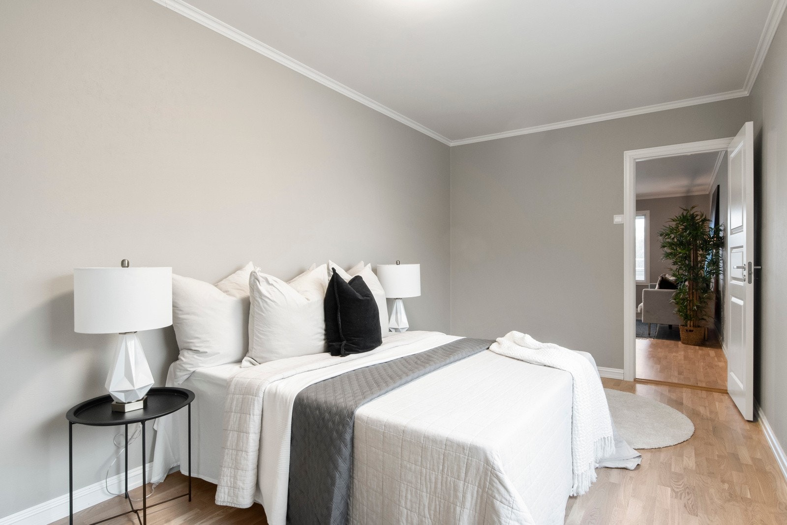 Romslig hovedsoverom Galleribilde