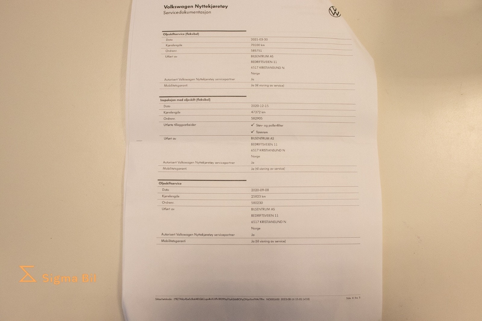 Bilde av Volkswagen Crafter