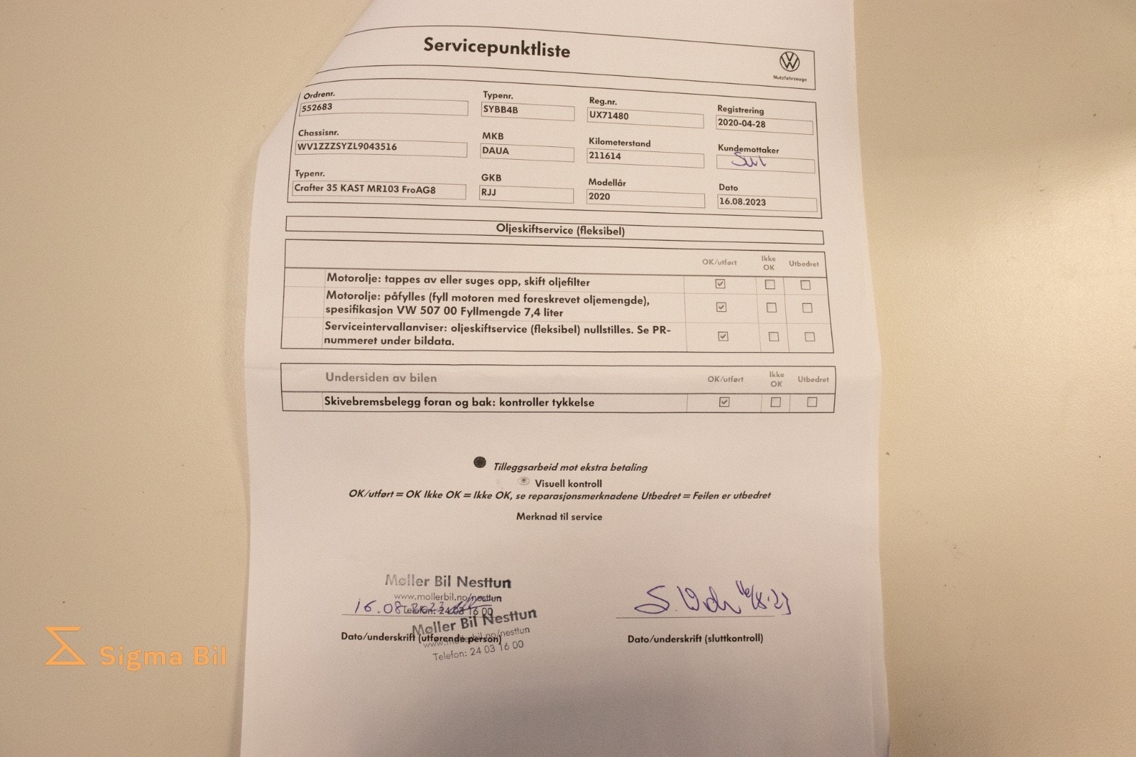 Bilde av Volkswagen Crafter