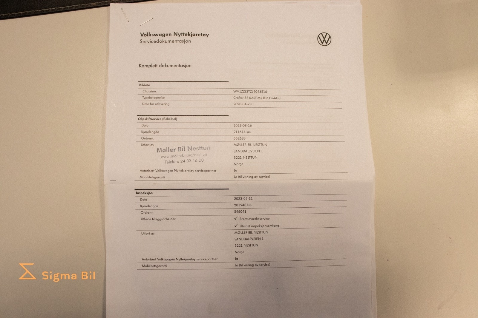Bilde av Volkswagen Crafter