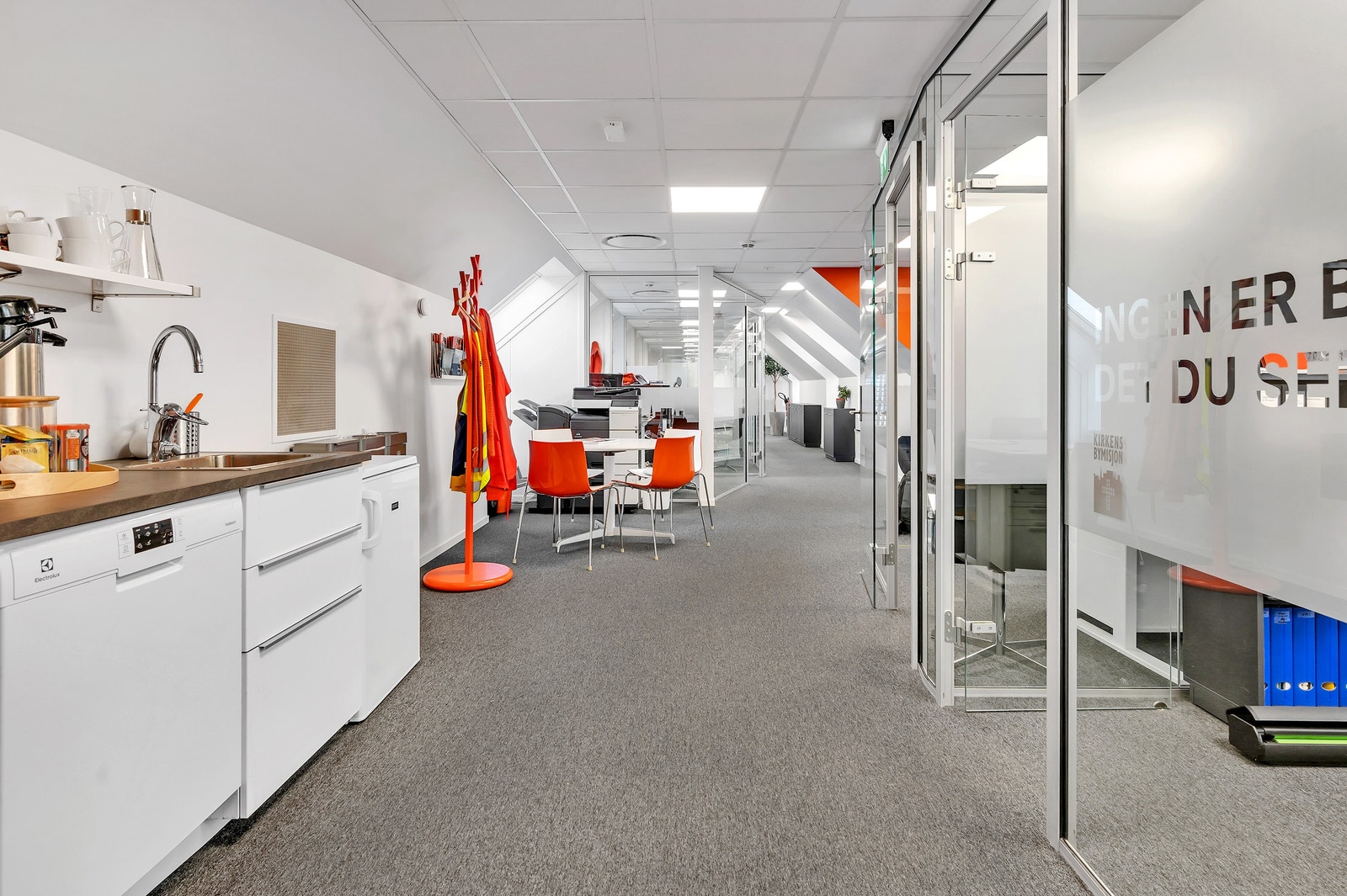 Inngangspart til lokalet Galleribilde