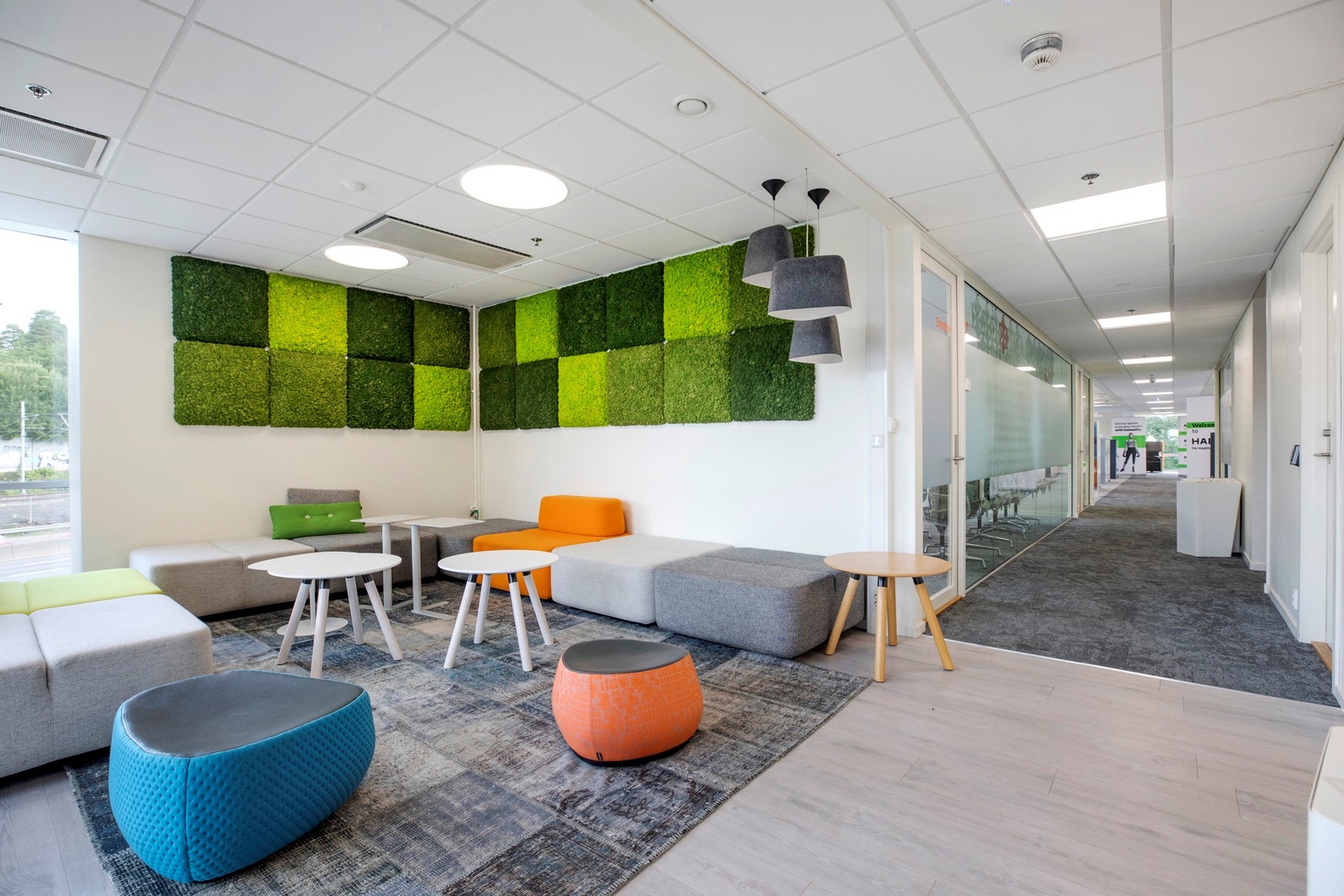 Farger lager god stemning Galleribilde