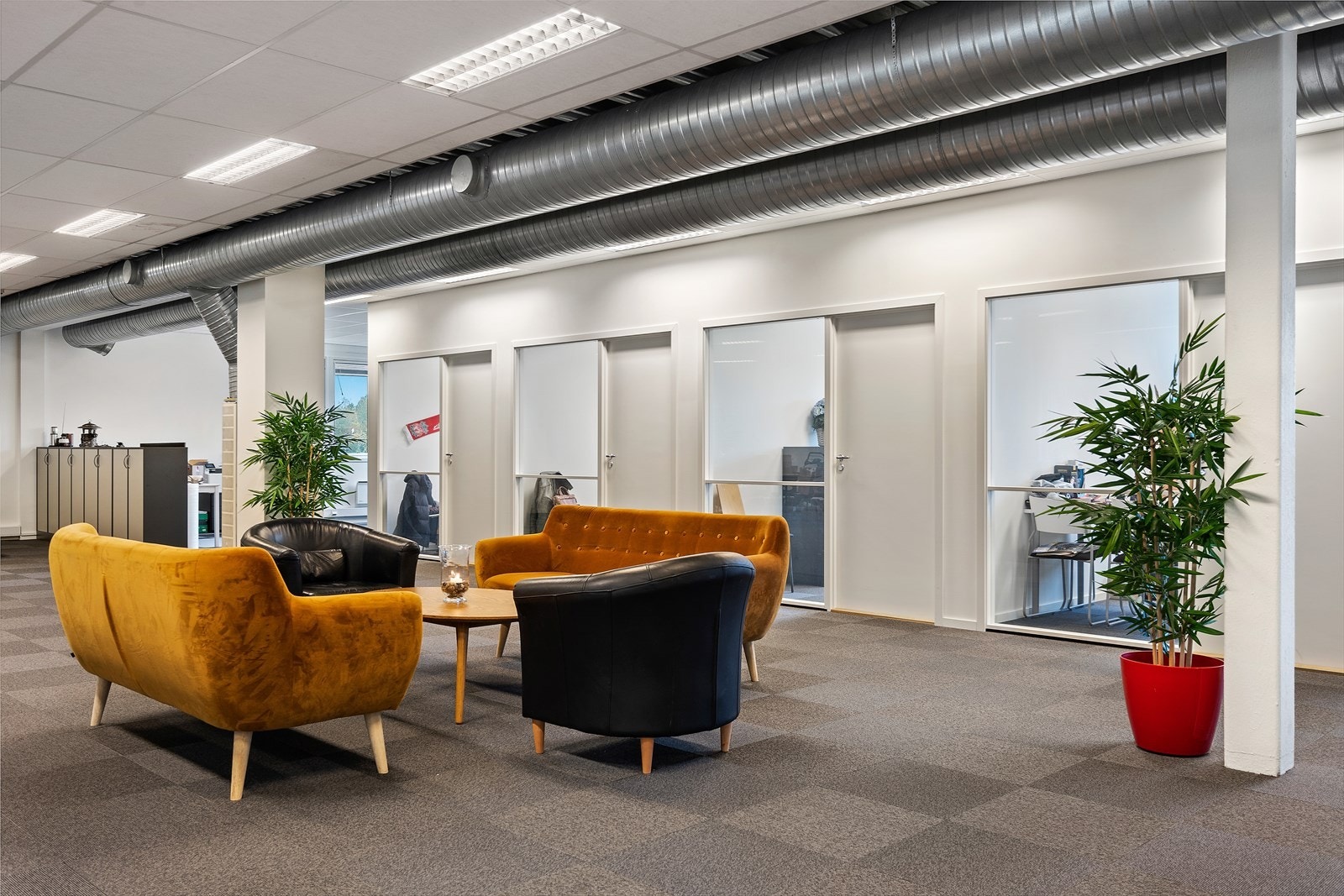 Kontorlokalet sosial sone Galleribilde