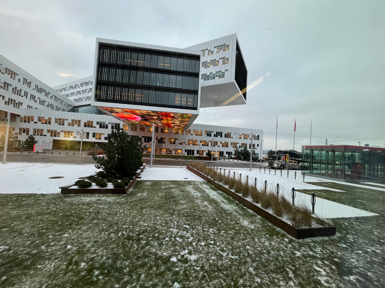 Utsikt fra lokalet Galleribilde