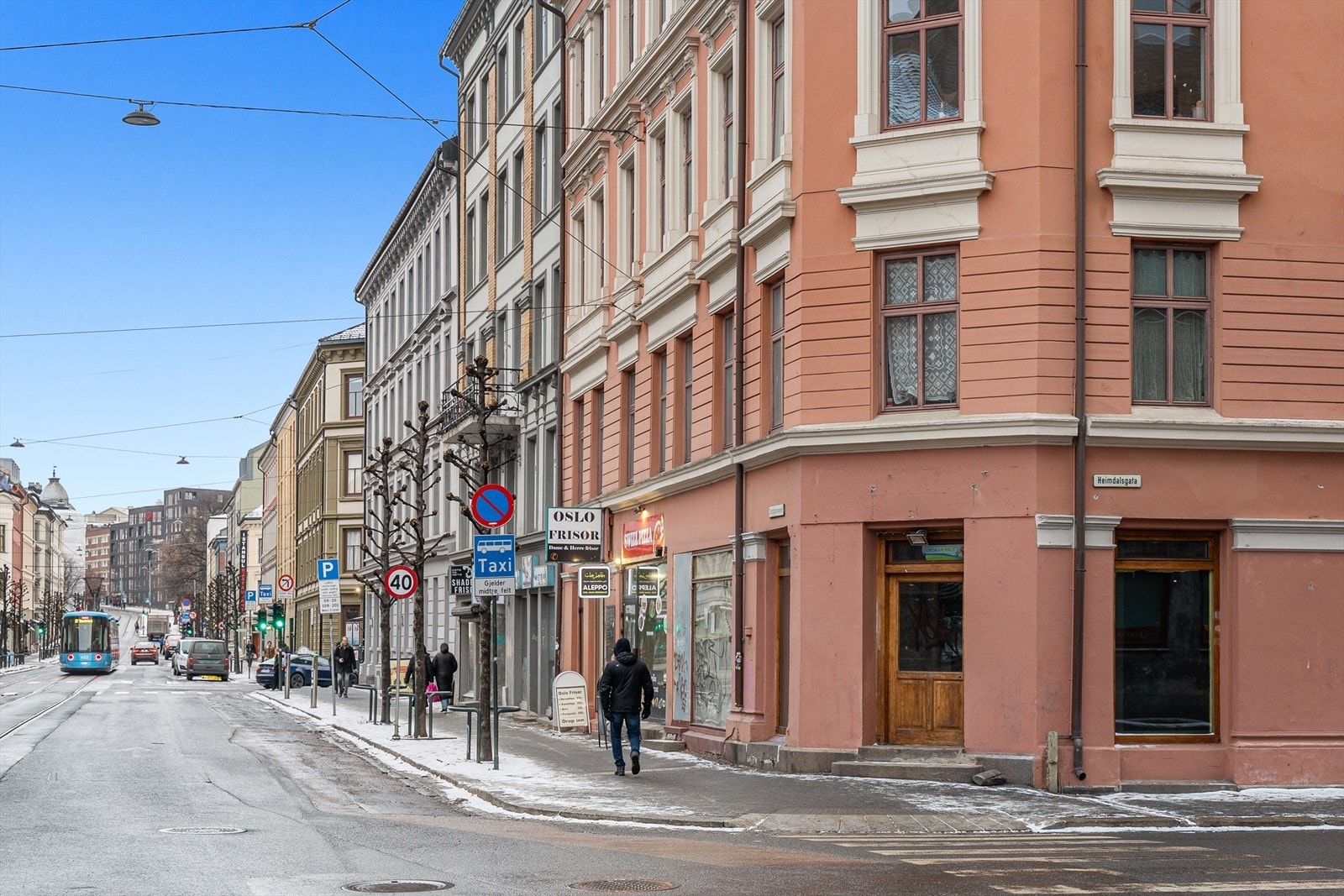 God eksponering mot Heimdalsgata/Trondheimsveien Galleribilde