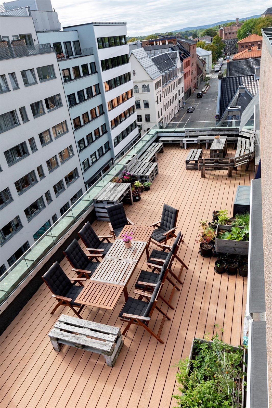 Takterrasse Galleribilde