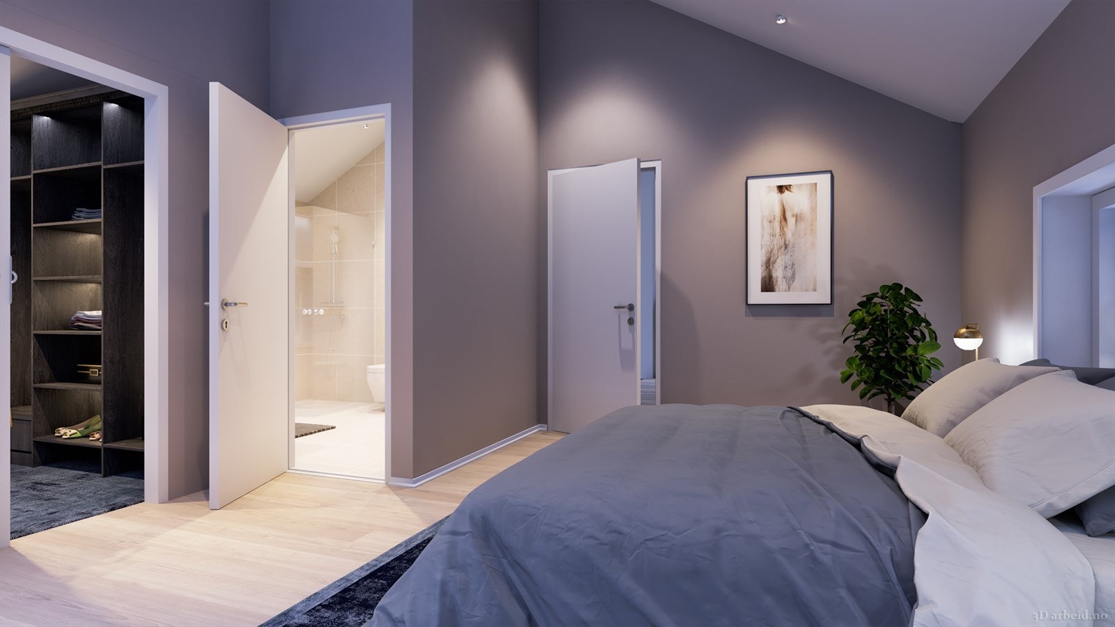 Soverom. Galleribilde