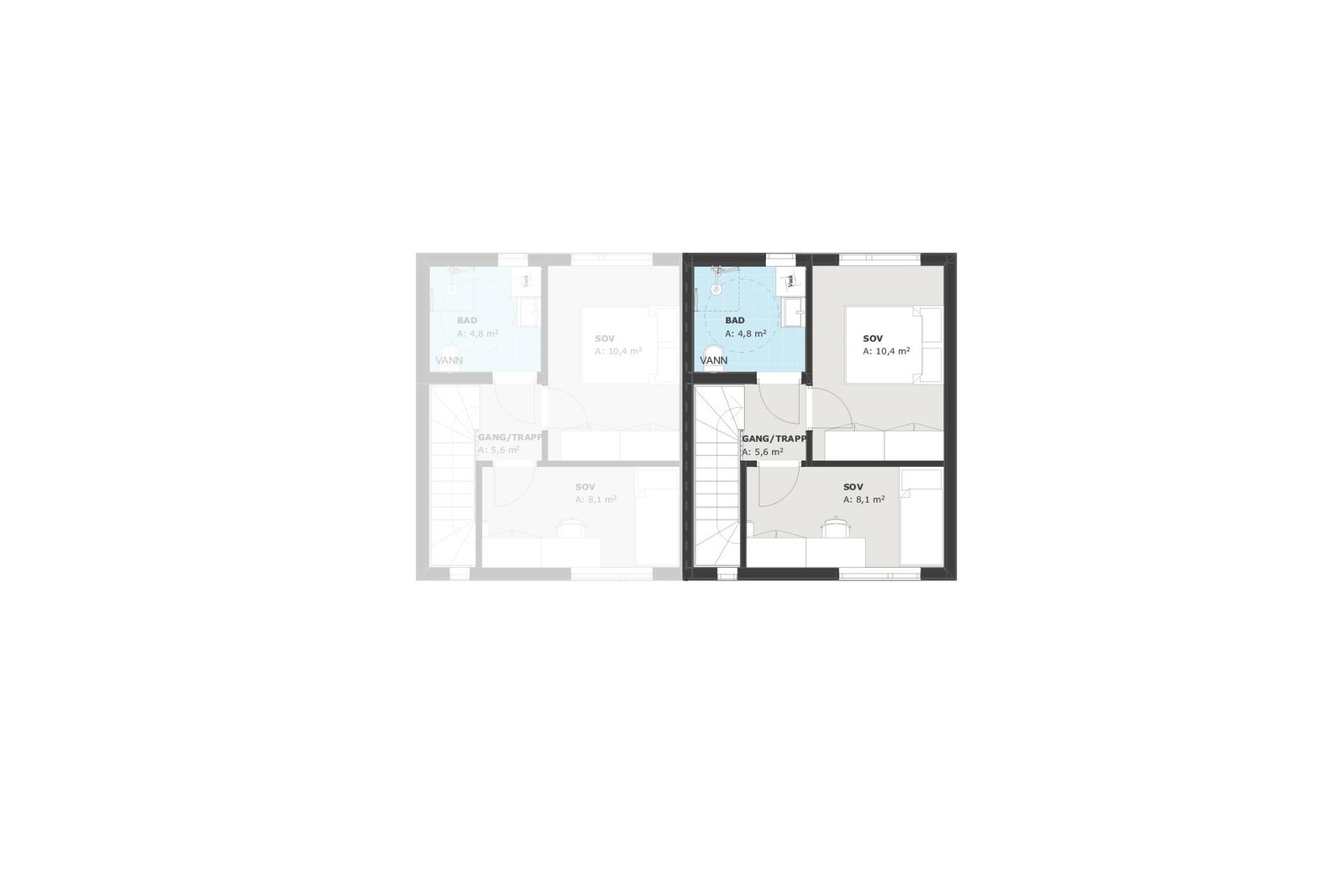 2. etasje Galleribilde