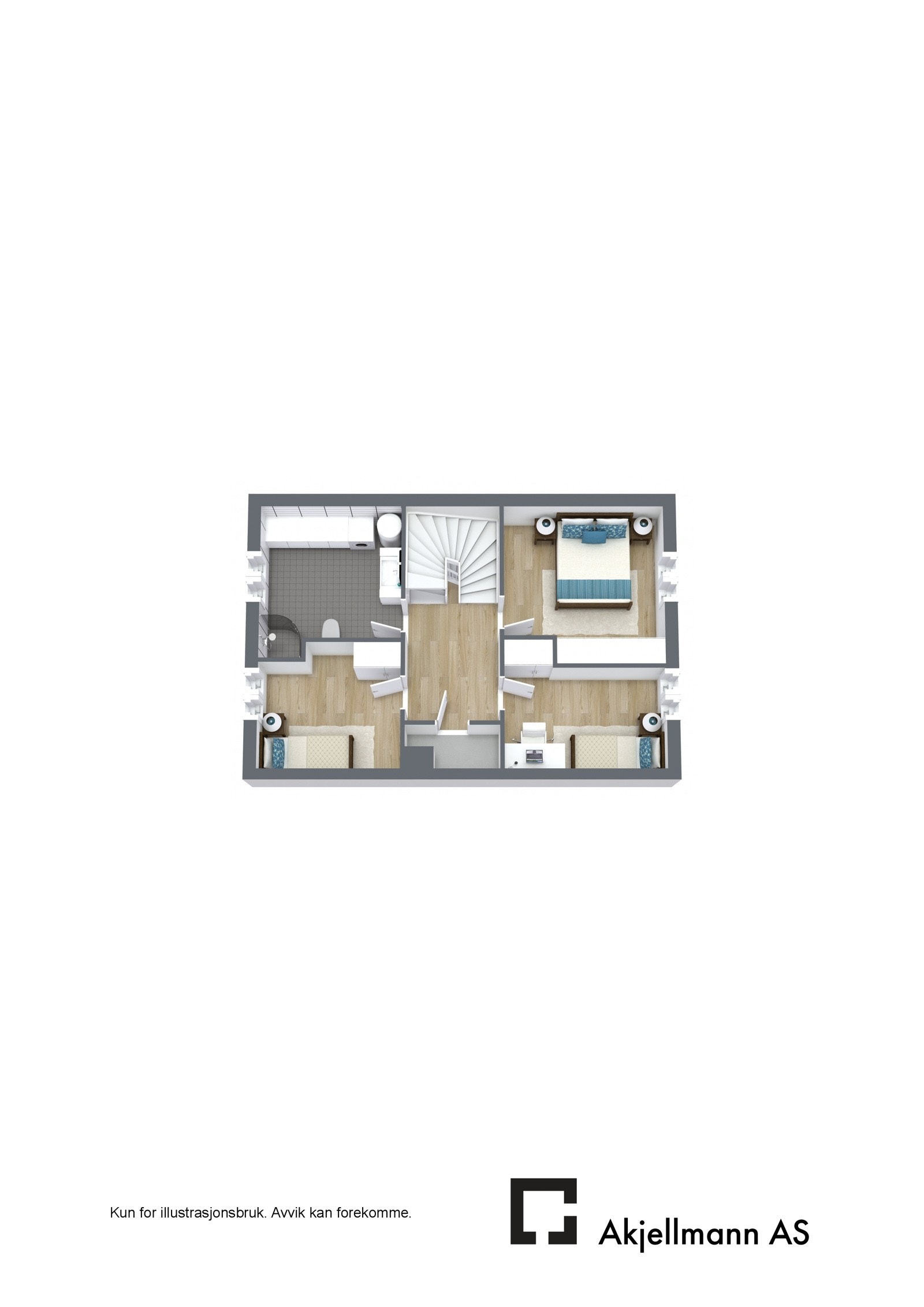 Plantegning hustype 2 - 2.etg Galleribilde