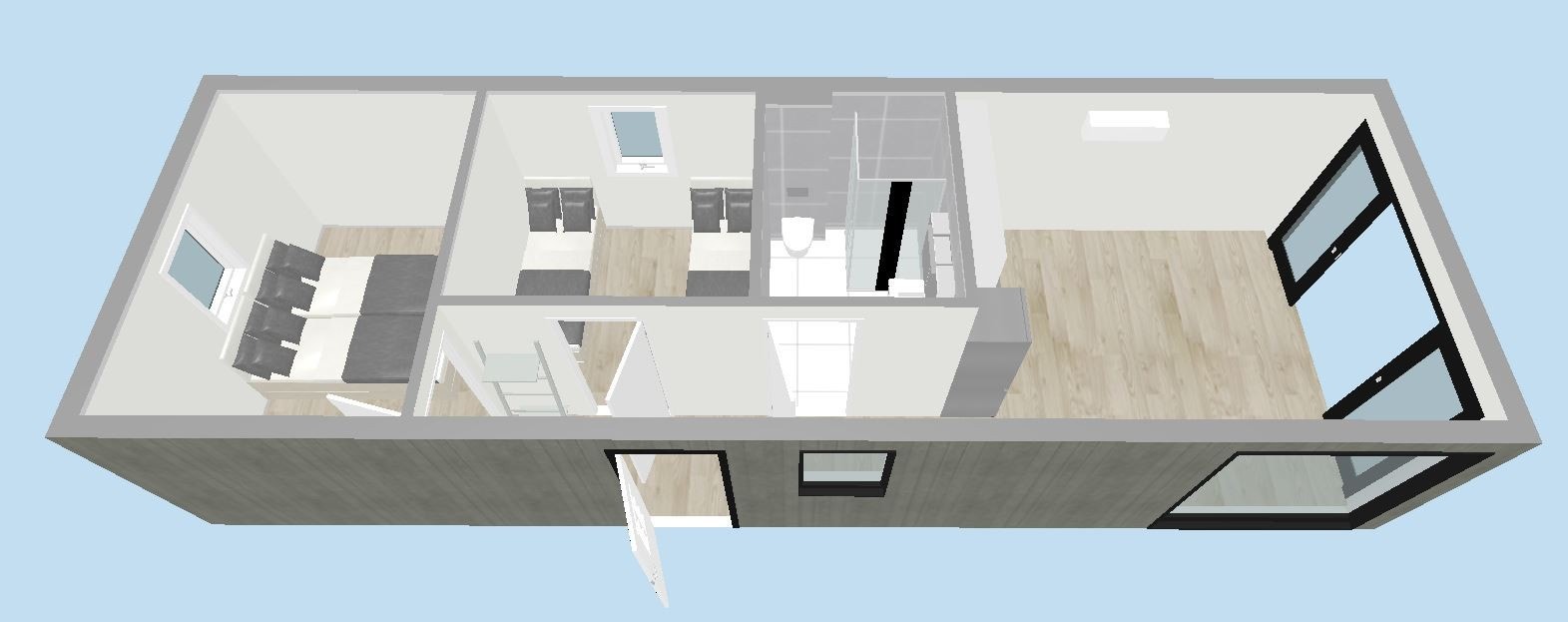 3D plan løsning Galleribilde