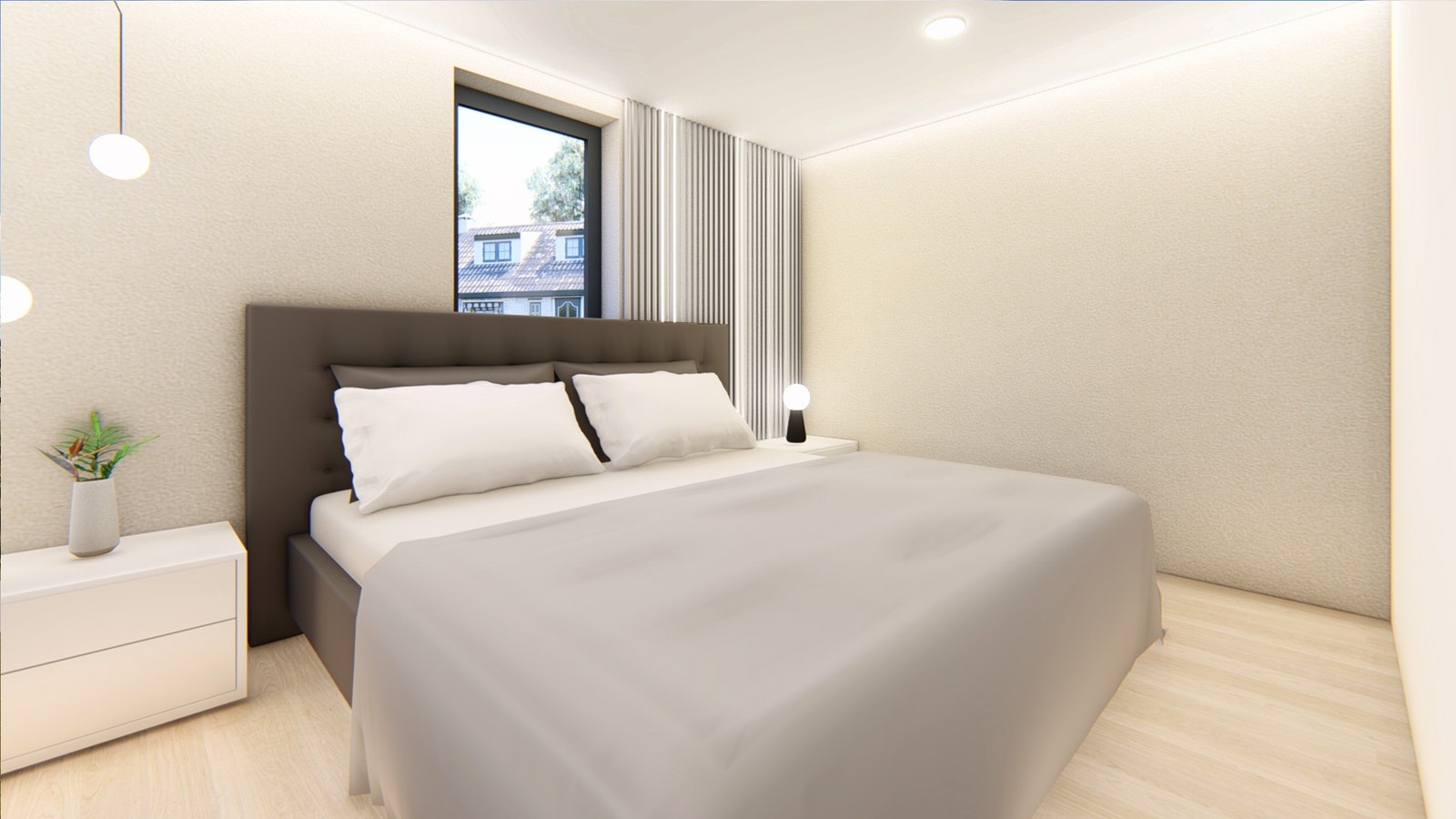 Soverom en Galleribilde