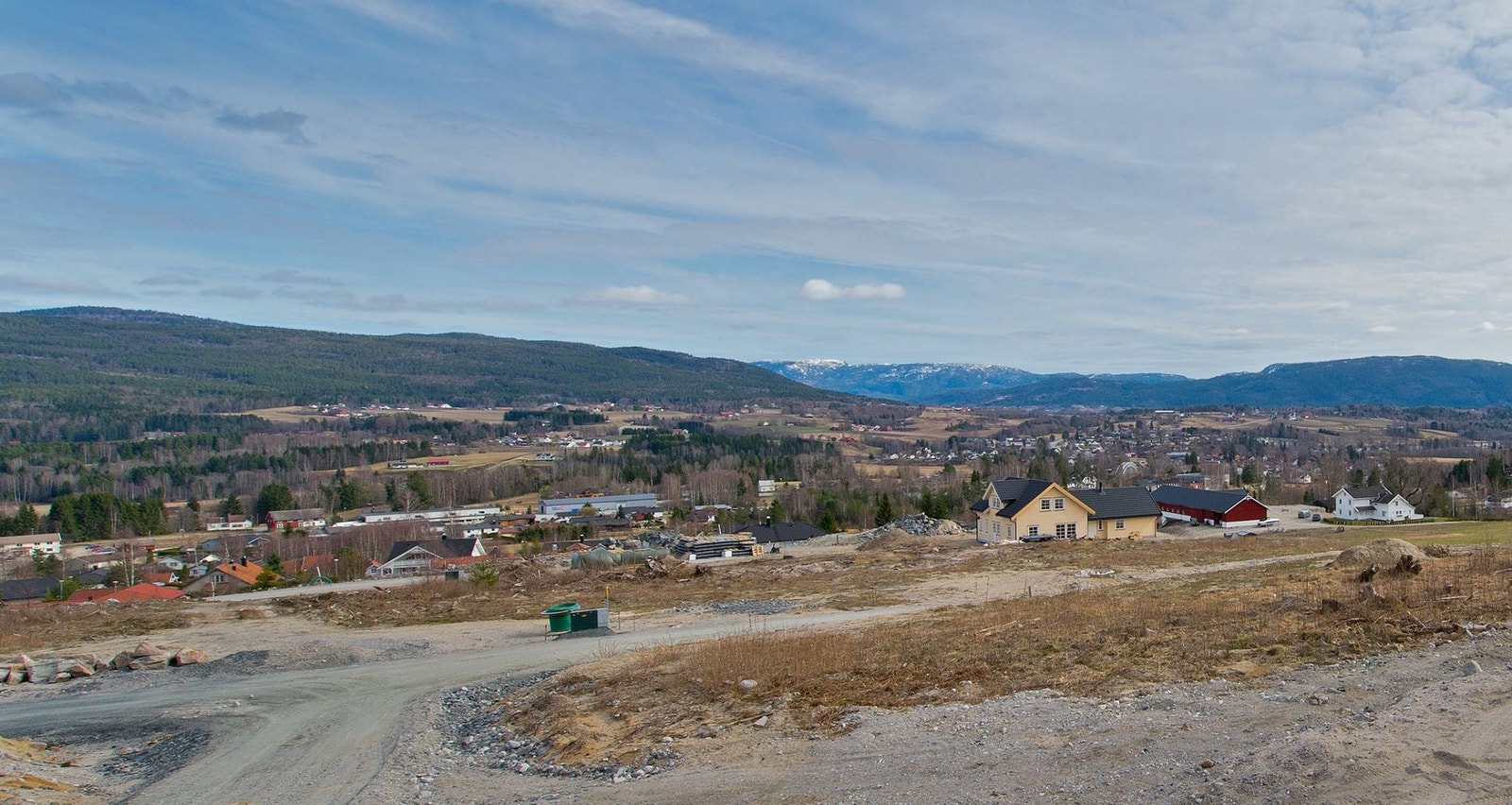 Bilde tatt fra Ødegård Panorama Galleribilde