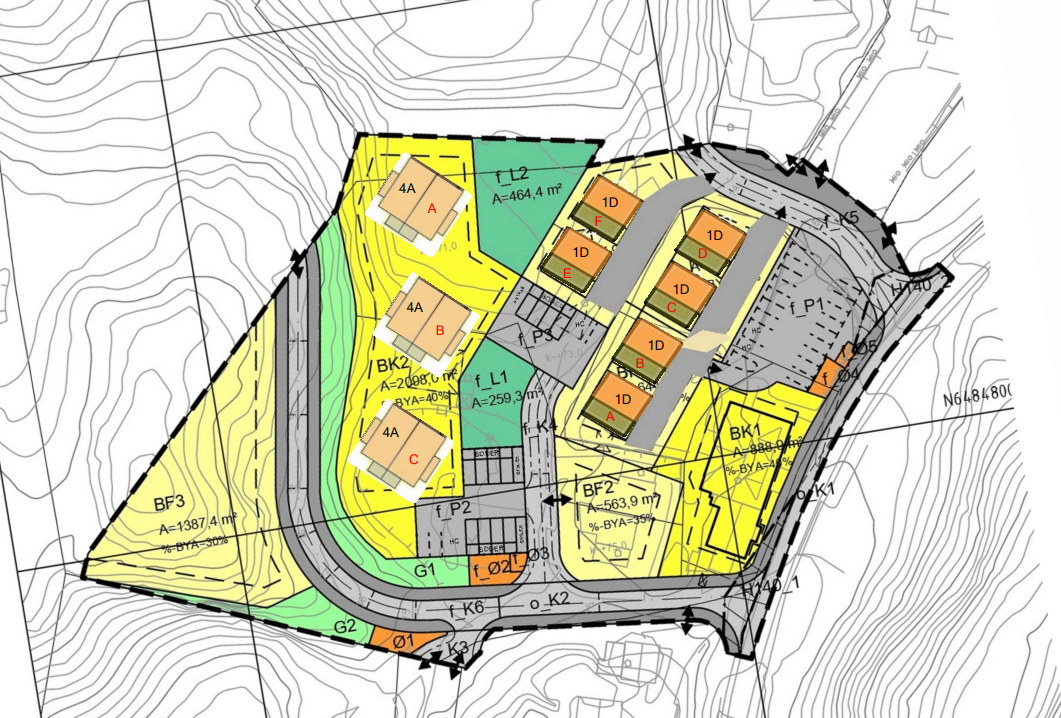 Situasjonsplan / plankart Galleribilde