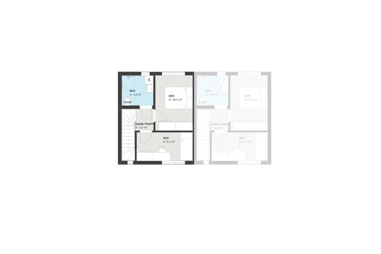 2. etasje Galleribilde