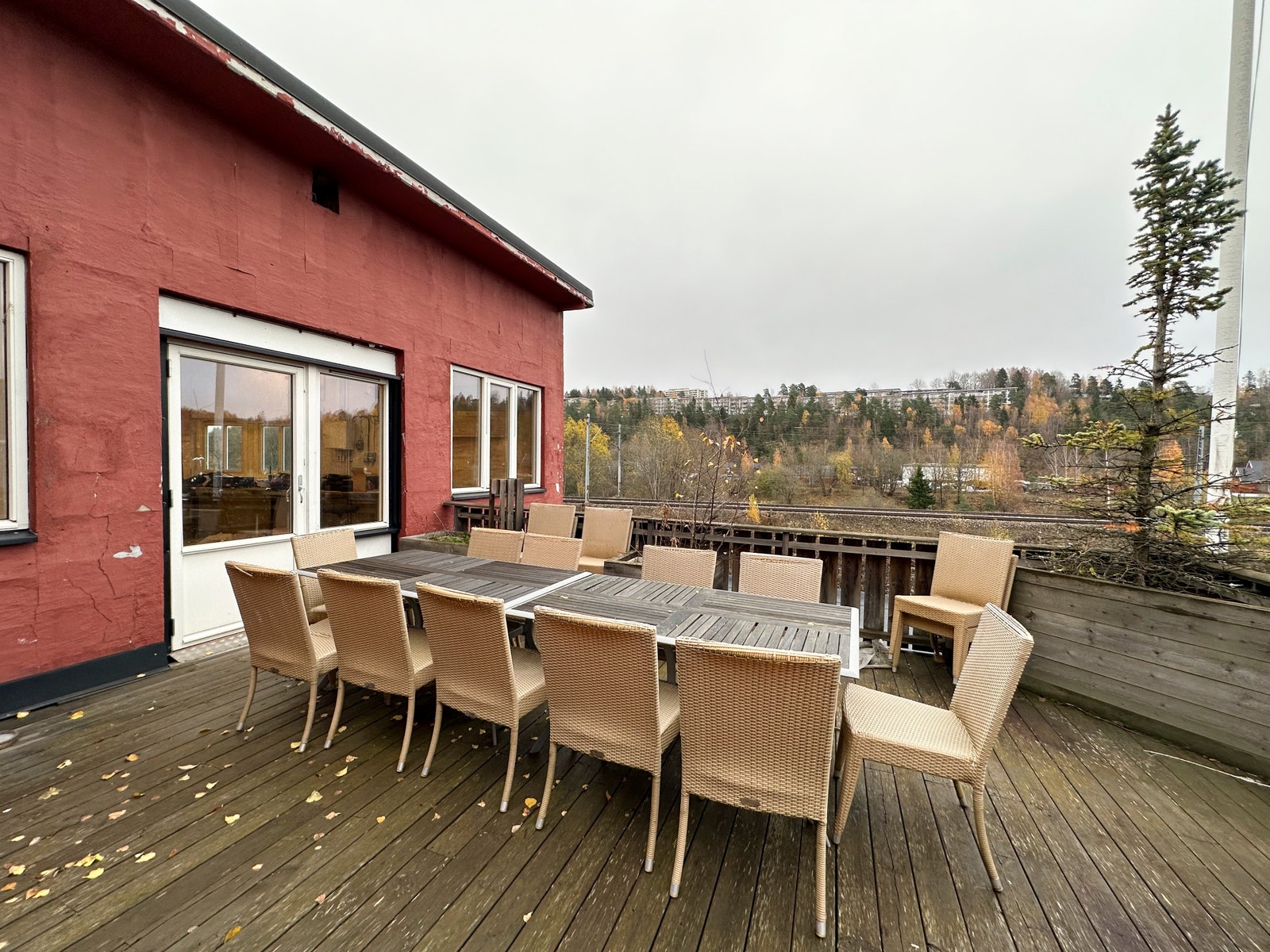Takterrasse på 80 m2 Galleribilde