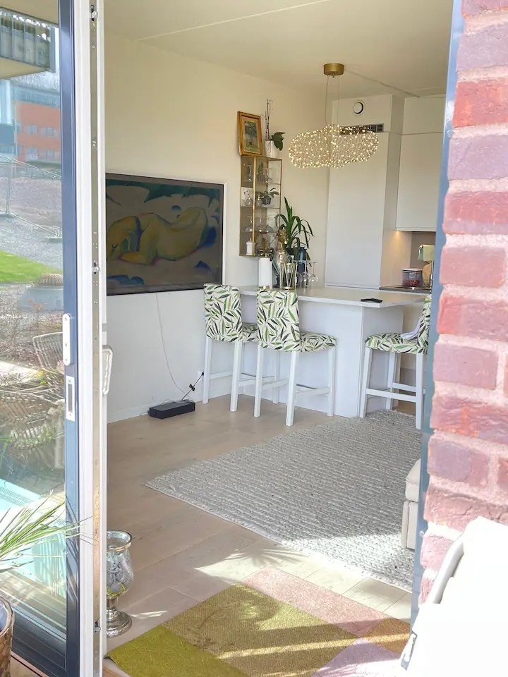 Fra Markterrassen Galleribilde