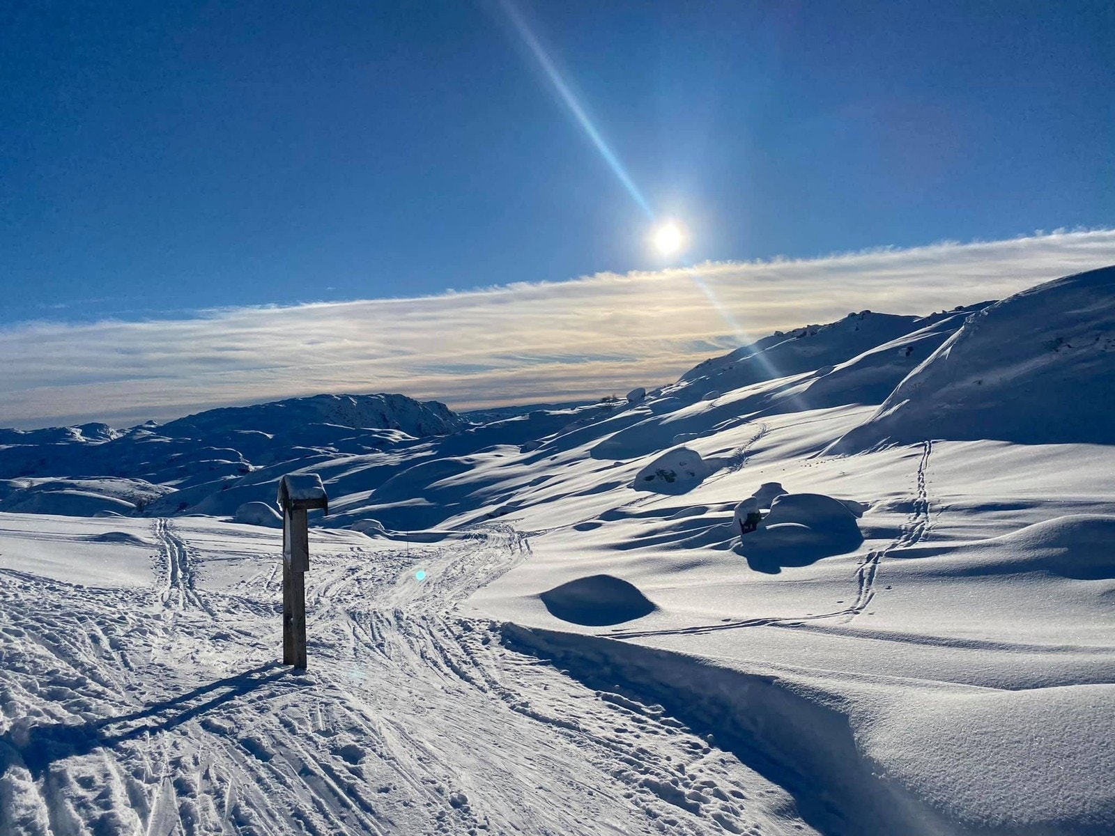 "Blomhemmane, Blå Løype's høyeste punkt Galleribilde