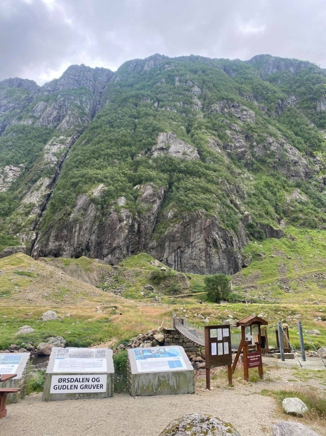 Gruvevandring i Ørsdalen Galleribilde