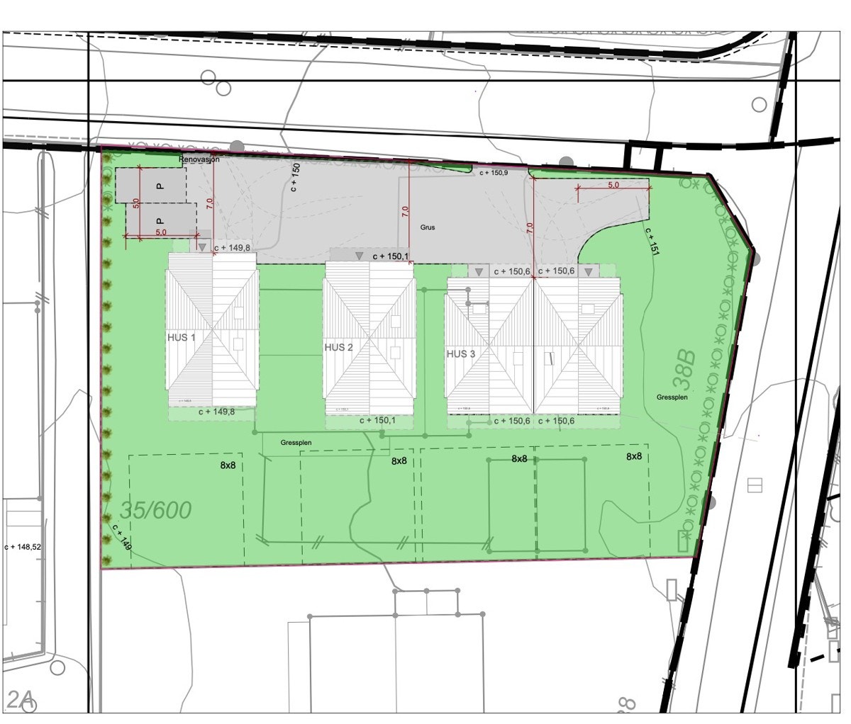 Utomhusplan Galleribilde