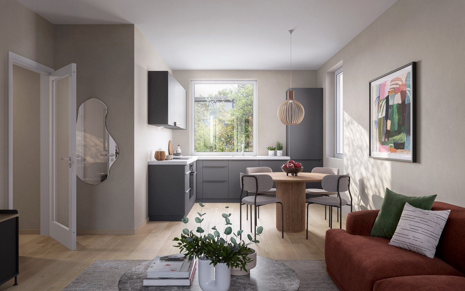 Flott detaljer i prosjektet. Galleribilde