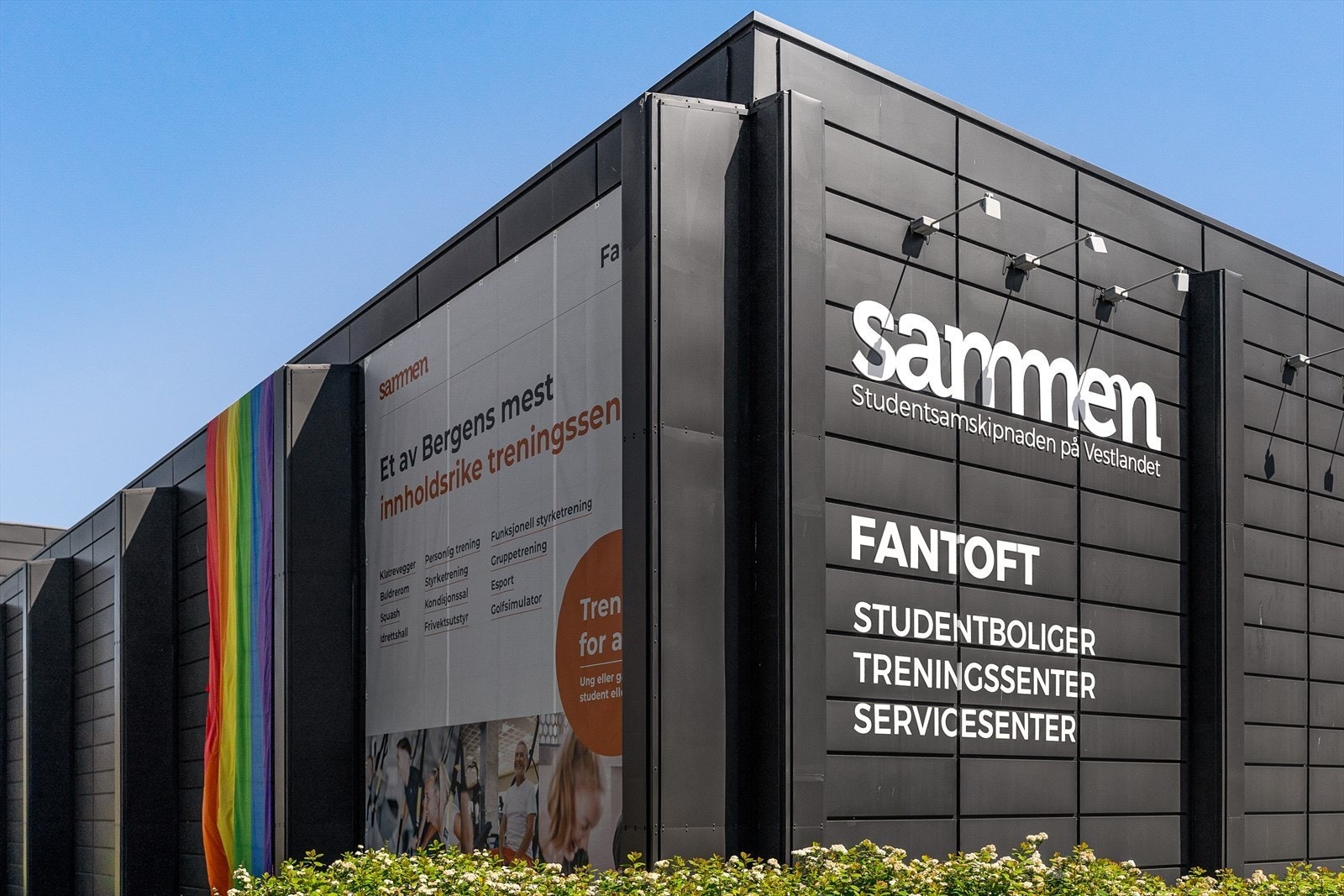 Sammen Fantoft ligger rett ved bybanestoppet på Fantoft. Her finner du alt du trenger til styrke- og kondisjonstrening. Vi har også det meste av gruppetrening, klatrevegger, squashbaner, esport, golfsimulator og idrettshall. Galleribilde