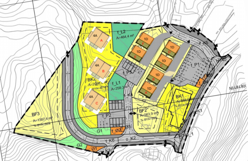 Situasjonsplan - Plankart Galleribilde