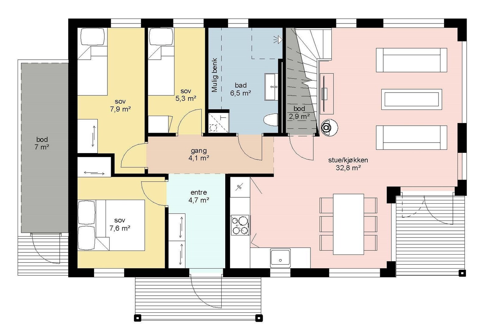 1 etasje Galleribilde