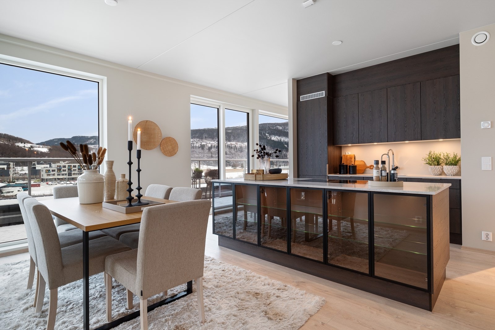 Her kommer du til en splitter ny og unik toppleilighet Galleribilde