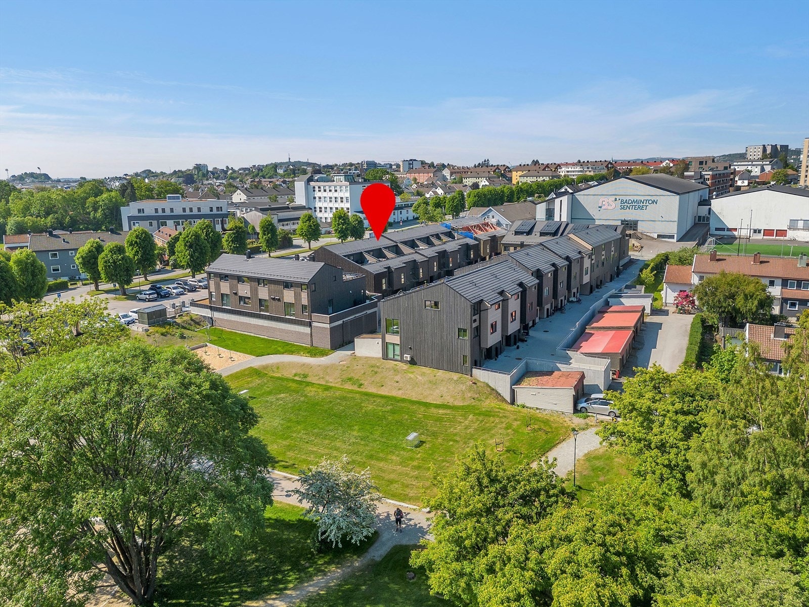 Boligen er beliggende meget sentralt på Lund med kort vei til det aller meste Galleribilde